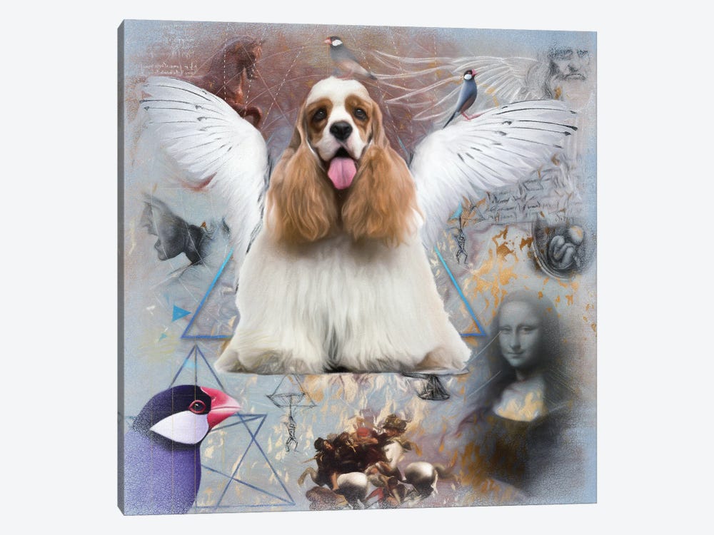 Cocker Spaniel Angel Da Vinci by Nobility Dogs 1-piece Art Print