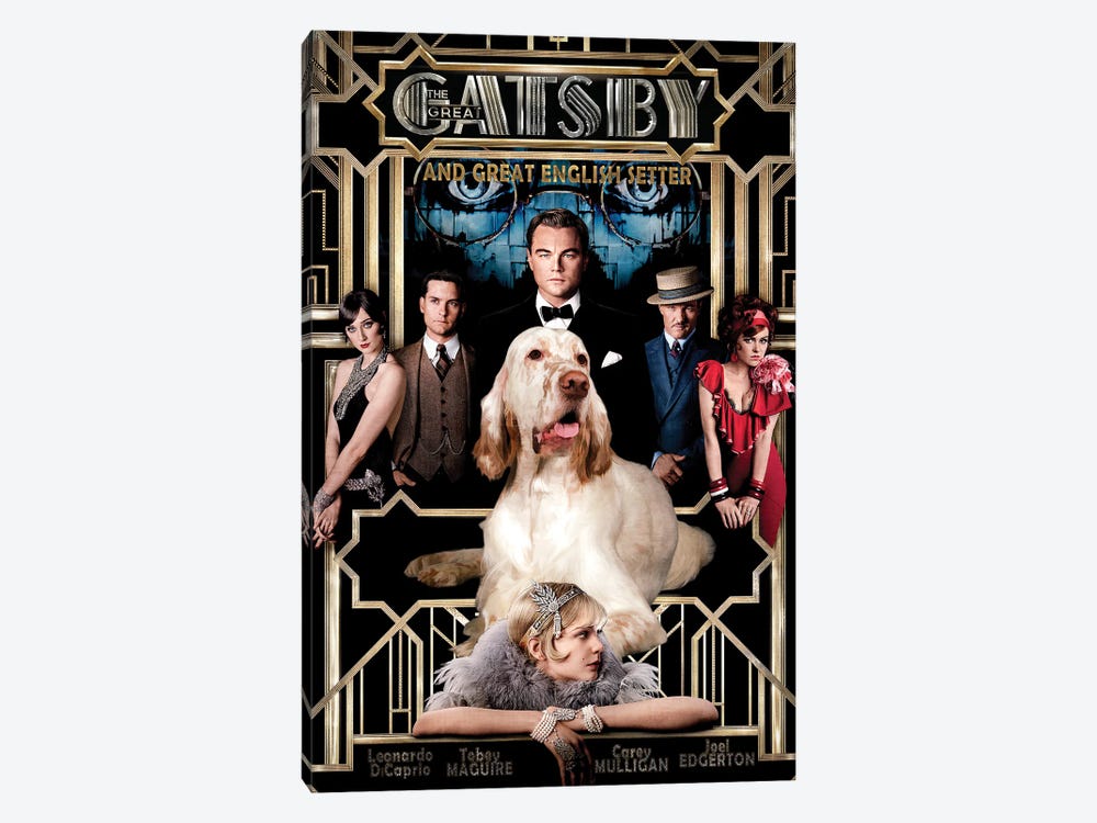 English Setter The Great Gatsby by Nobility Dogs 1-piece Art Print