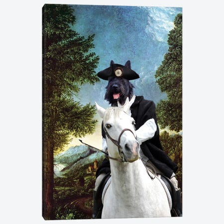 Berger Picard The Danube Valley Canvas Print #NDG2162} by Nobility Dogs Canvas Art