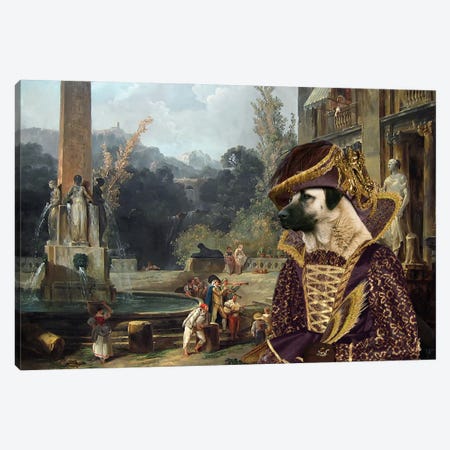 Anatolian Shepherd Dog Concert For Lady Canvas Print #NDG2171} by Nobility Dogs Canvas Art Print
