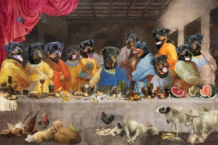 Rottweiler Last Supper