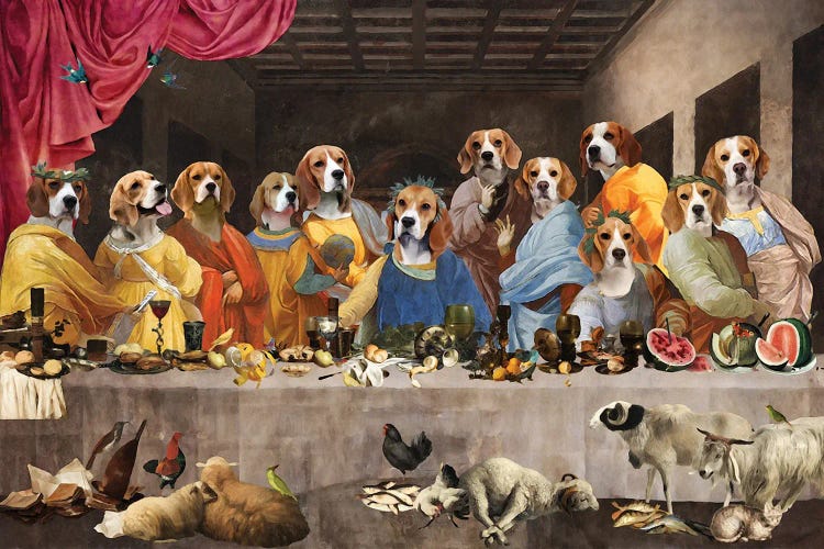 Beagle Last Supper