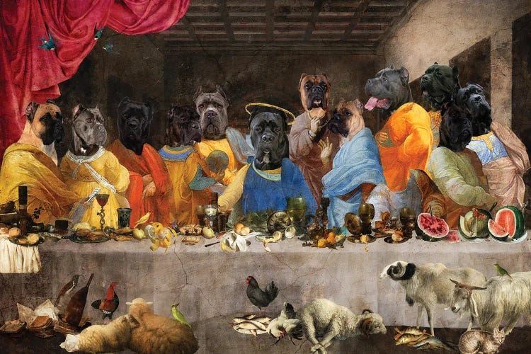 Cane Corso Last Supper