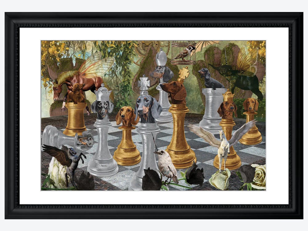 Checkmate Chess Game Art: Canvas Prints, Frames & Posters