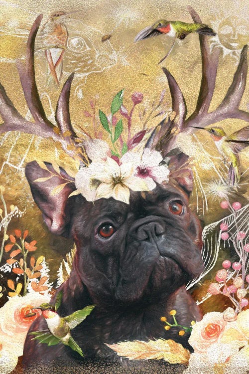 Brindle French Bulldog Once Upon A Time