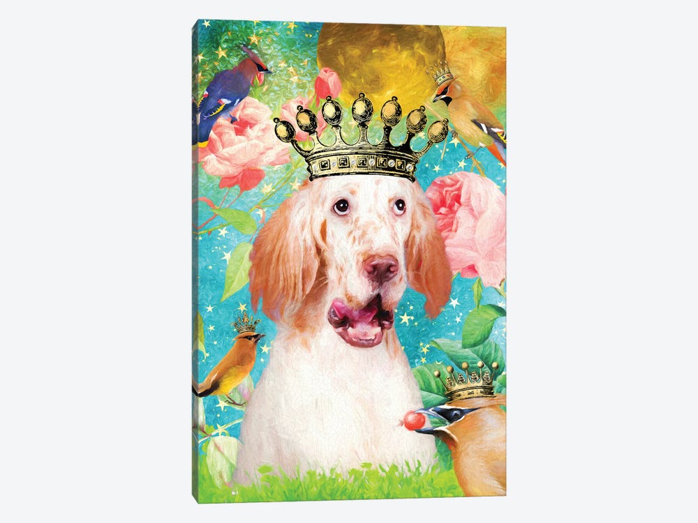 English Setter Once Upon A Time by Nobility Dogs 1-piece Art Print