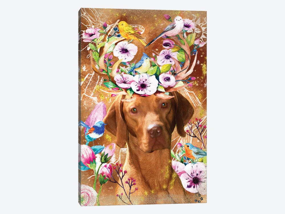 Vizsla Once Upon A Time by Nobility Dogs 1-piece Canvas Art Print