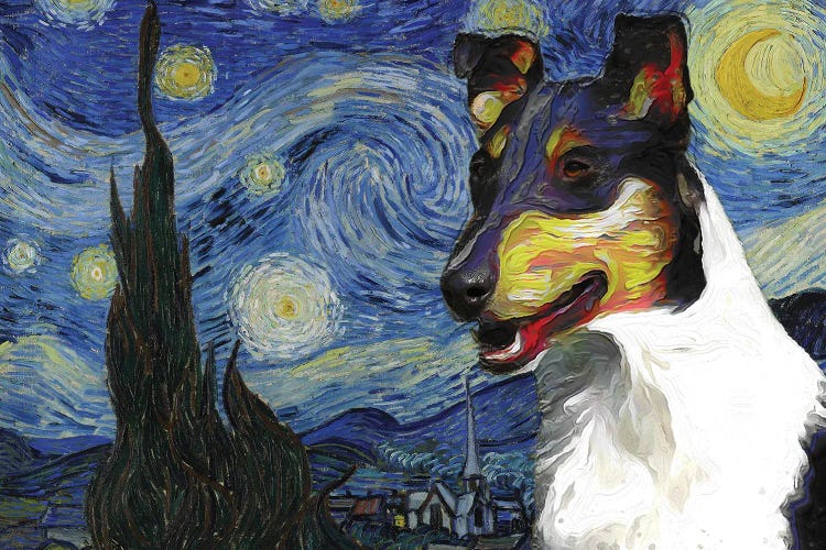 Smooth Collie The Starry Night