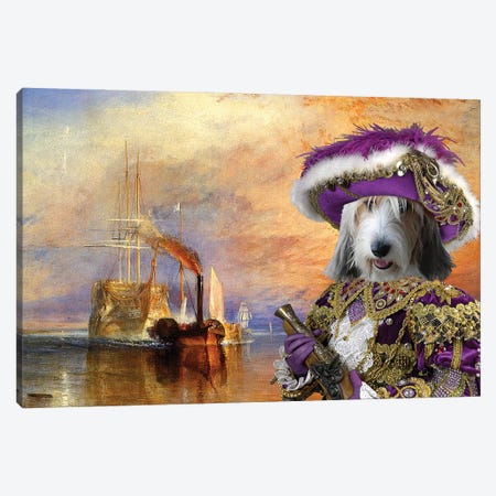 Petit Basset Griffon Vendeen The Fighting Temeraire Canvas Print #NDG667} by Nobility Dogs Canvas Print