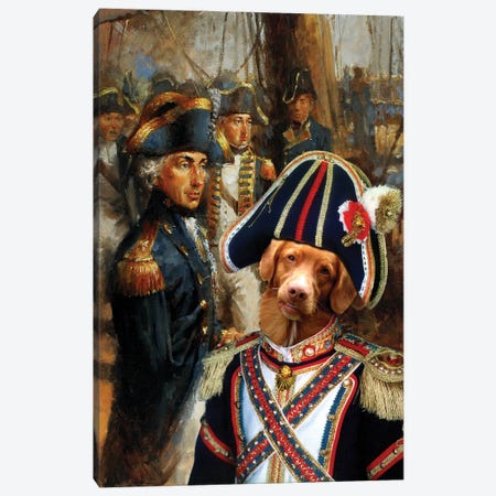 Nova Scotia Duck Tolling Retriever Admiral Lord Nelson Canvas Print #NDG793} by Nobility Dogs Canvas Wall Art