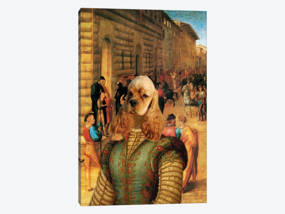 Cocker Spaniel Noble Lady by Nobility Dogs 1-piece Art Print