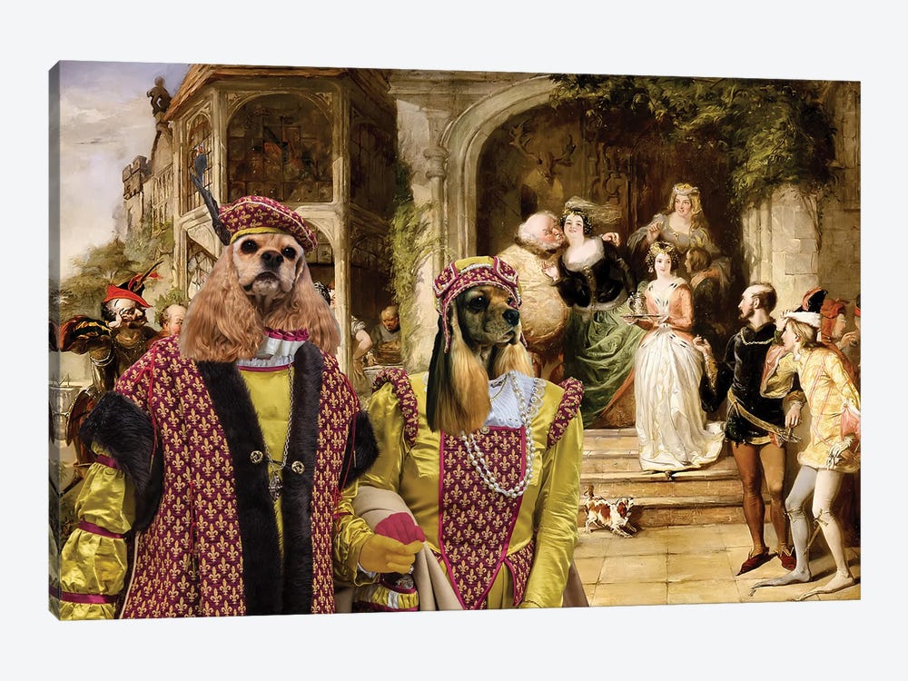 Cocker Spaniel Merry Wives Of Windsor by Nobility Dogs 1-piece Art Print