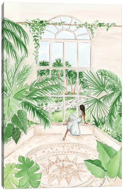 Into The Jungle Canvas Art Print - Nadine de Almeida