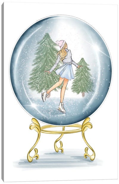 Crystal Ball Canvas Art Print - Seasonal Glam