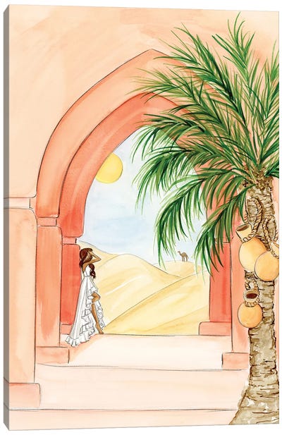 Desert Oasis Canvas Art Print - Nadine de Almeida