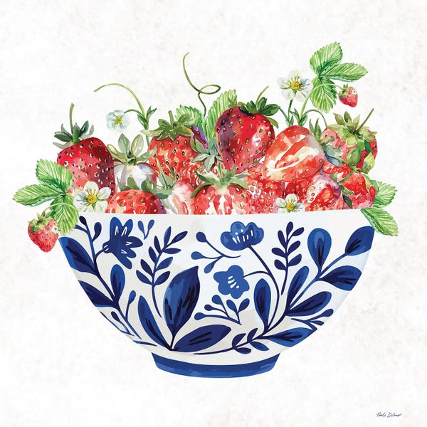 Bowl Of Strawberries