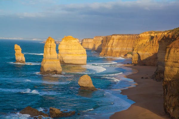 Australia: Twelve Apostles, Port Campbell National Park along the Great Ocean Road in Victoria, Australia. by Michele Niles
