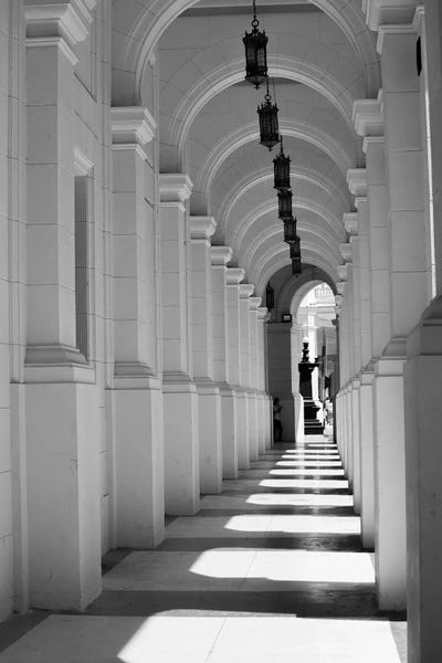 Arches: Beautiful architecture in Old Havana, Cuba. by Michele Niles