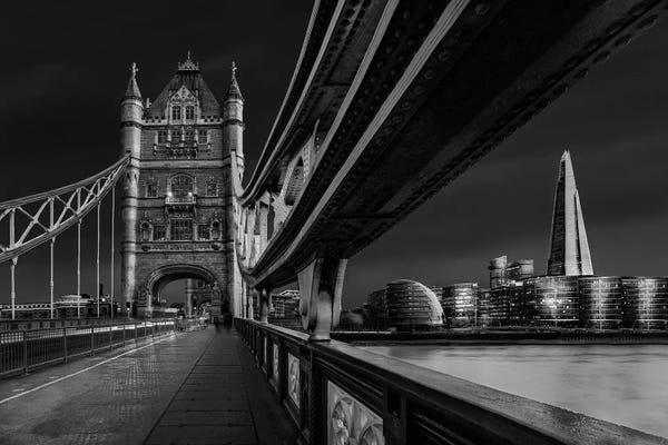 Tower Bridge: London Skyline by Nader El Assy