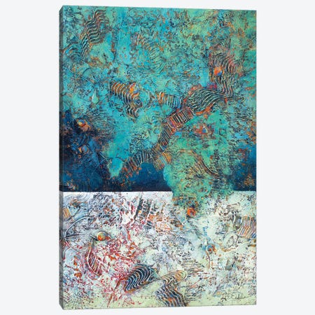 Exploring The Reef Canvas Print #NEC13} by Nancy Eckels Canvas Artwork