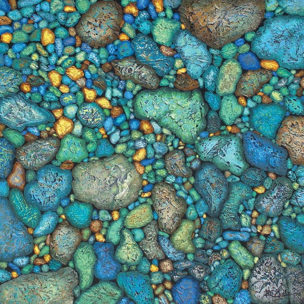 Nancy Eckels: Fancy Ocean Rocks by Nancy Eckels