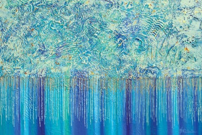 Golden Falls by Nancy Eckels canvas print