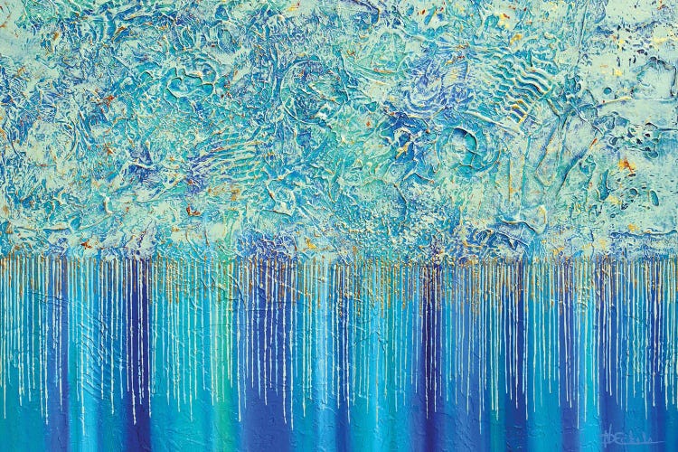 Golden Falls by Nancy Eckels wall art