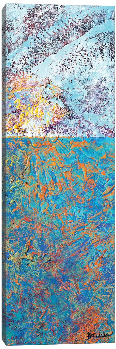 Ocean Reflections Canvas Art Print - Nancy Eckels