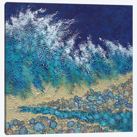 Rocky Beach II Canvas Print #NEC41} by Nancy Eckels Canvas Print