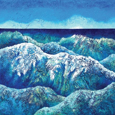 Rollin In by Nancy Eckels art print