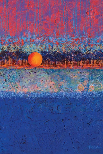 Fire & Ice: Round by Nancy Eckels