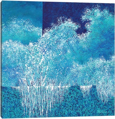 Sea Wall II Canvas Art Print - Nancy Eckels