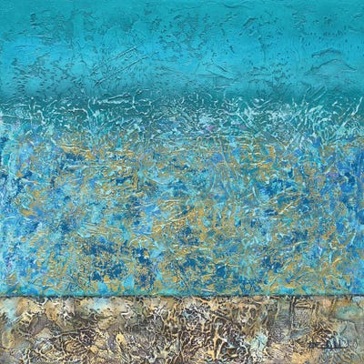 Seaside Glimmer by Nancy Eckels art print