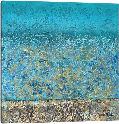 Seaside Glimmer Canvas Art Print - Nancy Eckels