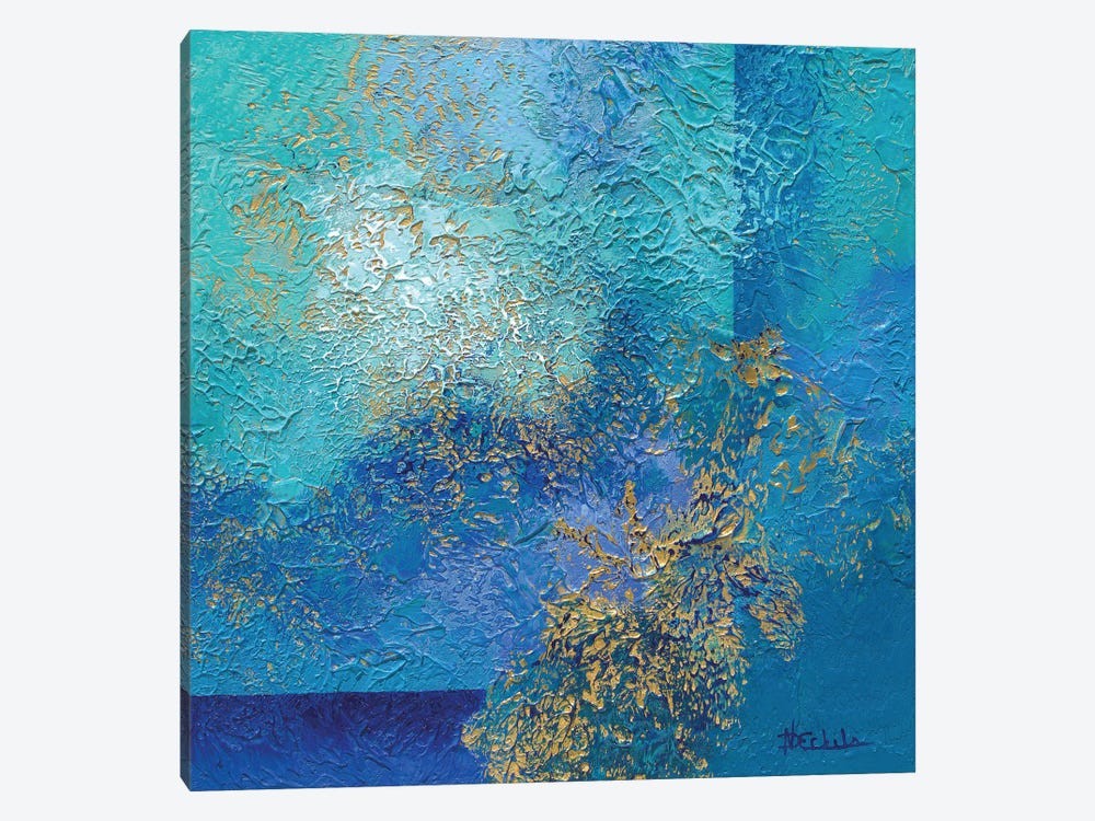 Sparkling Ocean by Nancy Eckels 1-piece Canvas Art Print