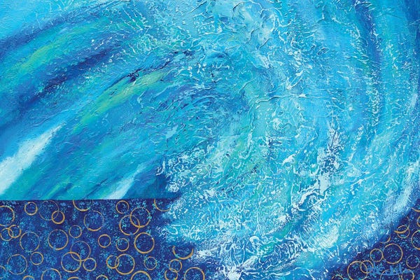 Nancy Eckels: Bubbly At The Beach by Nancy Eckels