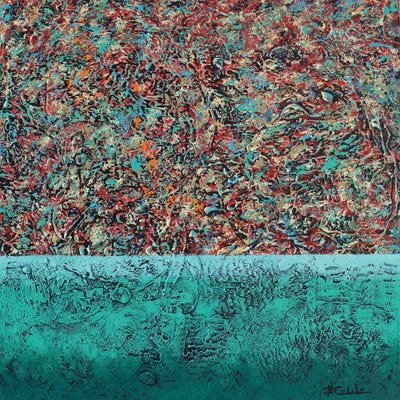 Texture Love by Nancy Eckels canvas print