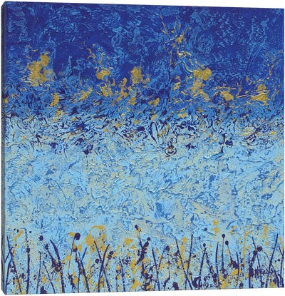 Weeds And Reeds Canvas Art Print - Nancy Eckels