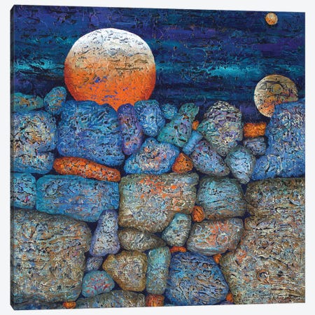 Night And Day Canvas Print #NEC72} by Nancy Eckels Canvas Artwork