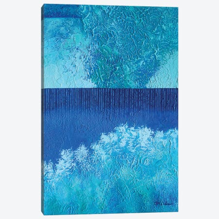 Watery Weather Canvas Print #NEC75} by Nancy Eckels Canvas Art Print