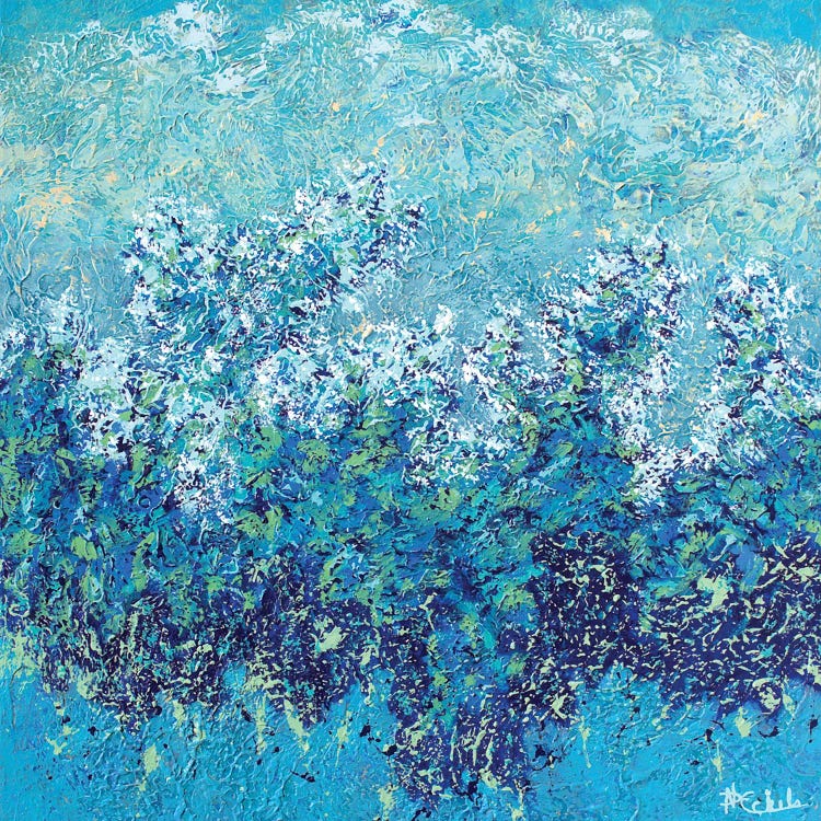 Ocean Churn by Nancy Eckels wall art