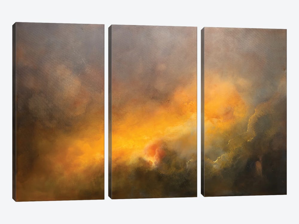 Aroused by Nina Enger 3-piece Canvas Wall Art