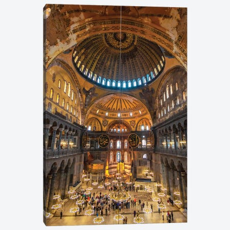 Hagia Sophia Canvas Print #NEJ155} by Nejdet Duzen Canvas Artwork