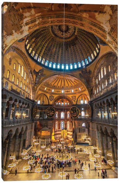 Hagia Sophia Canvas Art Print - Nejdet Duzen