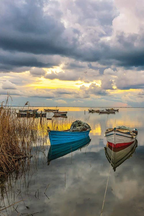 Clouds And Boats