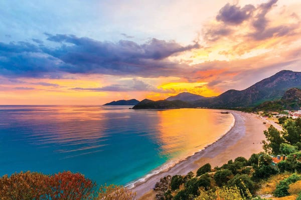 Turkey: Beach Sunset by Nejdet Duzen