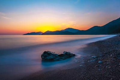 Beach Waves by Nejdet Duzen framed wall art