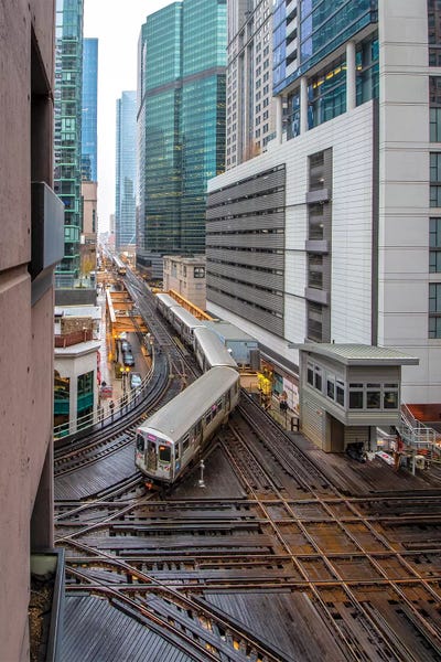 Canvas Print: Chicago Loop II by Nejdet Duzen