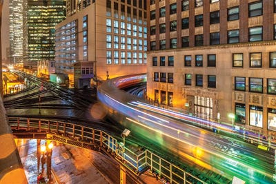 Chicago Loop V by Nejdet Duzen canvas print