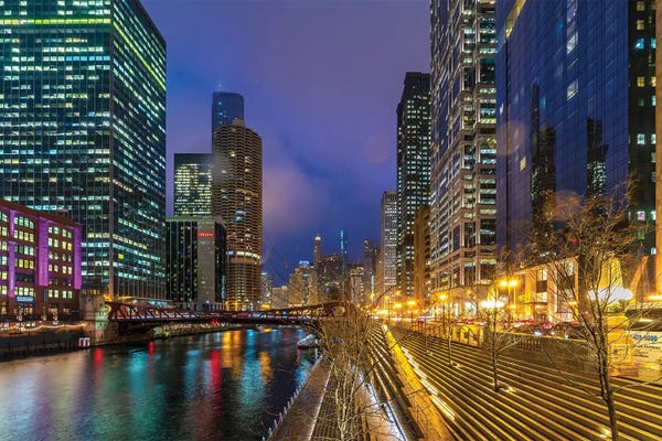 Illinois: Chicago Lights by Nejdet Duzen